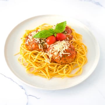 Little Italy - Turkey Meatballs in Tomato Sauce
