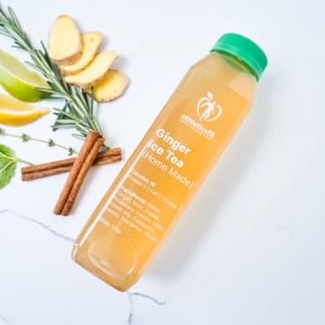 Ginger Ice Tea (Home Made)