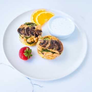 Eggs Muffins with Mushrooms